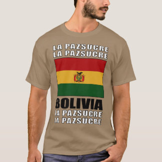T-shirt Drapeau de Bolivie