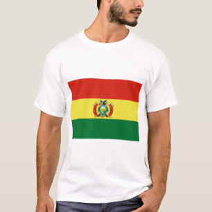 T-shirt Drapeau de Bolivie