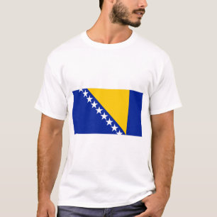 T-shirt Drapeau de Bosnie-Herzégovine