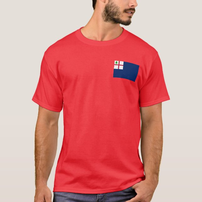 T-shirt Drapeau de Bunker Hill (Devant)