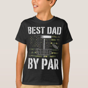 T-shirt Drapeau de camouflage américain Meilleur papa par 