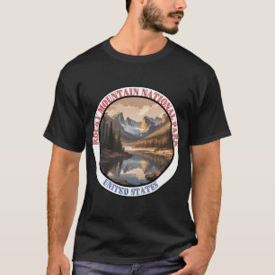T-shirt Drapeau de camouflage pour la pêche au bass avec g