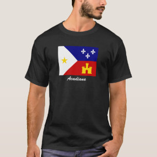 T-shirt Drapeau de chemise d'Acadiana