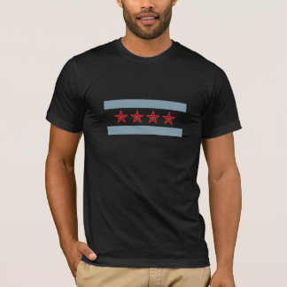 T-shirt Drapeau de Chicago