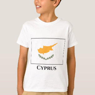 T-shirt Drapeau de Chypre