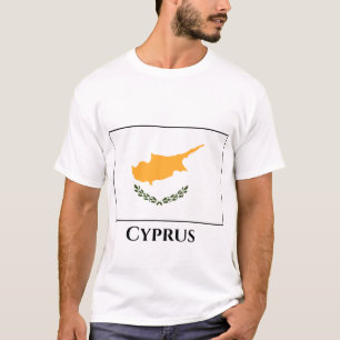 T-shirt Drapeau de Chypre