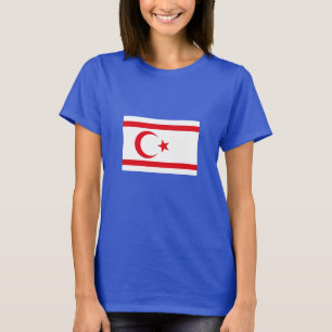 T-shirt Drapeau de Chypre du Nord