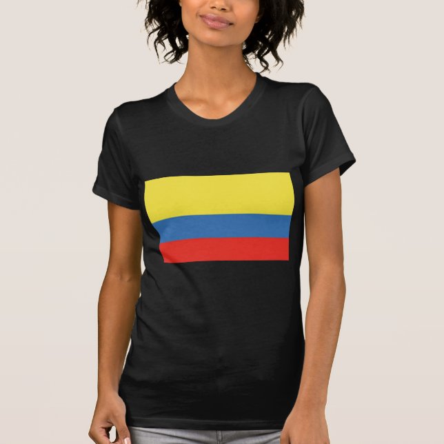 T-shirt Drapeau de Colombie (Devant)