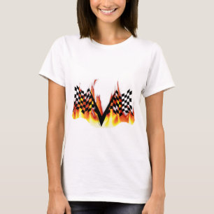 T-shirt Drapeau de course