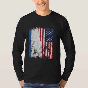 T-shirt Drapeau de Crimée USA - Demi-Américain