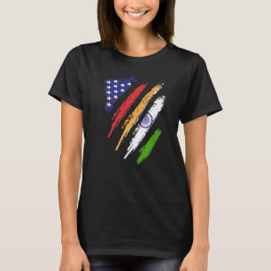 T-shirt Drapeau de croissance américain États-Unis Patriot