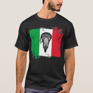 T-shirt Drapeau de crosse avec Stickhead Italie Classic TS