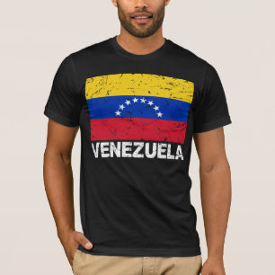 T-shirt Drapeau de cru du Venezuela
