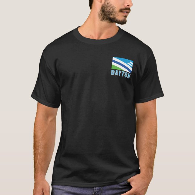 T-shirt Drapeau de Dayton, Ohio (2021) (Devant)