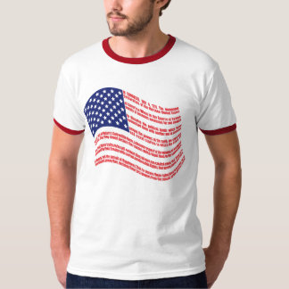 T-shirt Drapeau de déclaration d'indépendance