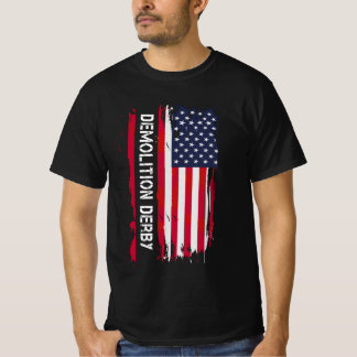 T-shirt Drapeau de démolition Derby Patriotic USA