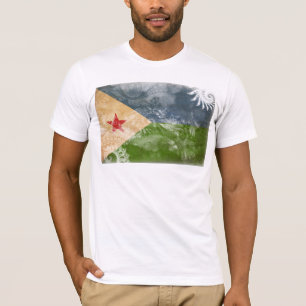 T-shirt Drapeau de Djibouti