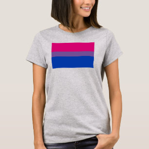 T-shirt Drapeau de fierté bisexuel