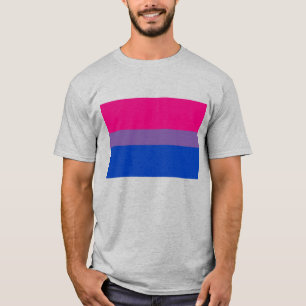 T-shirt Drapeau de fierté bisexuelle LGBTQ+