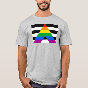T-shirt Drapeau de fierté d'allié