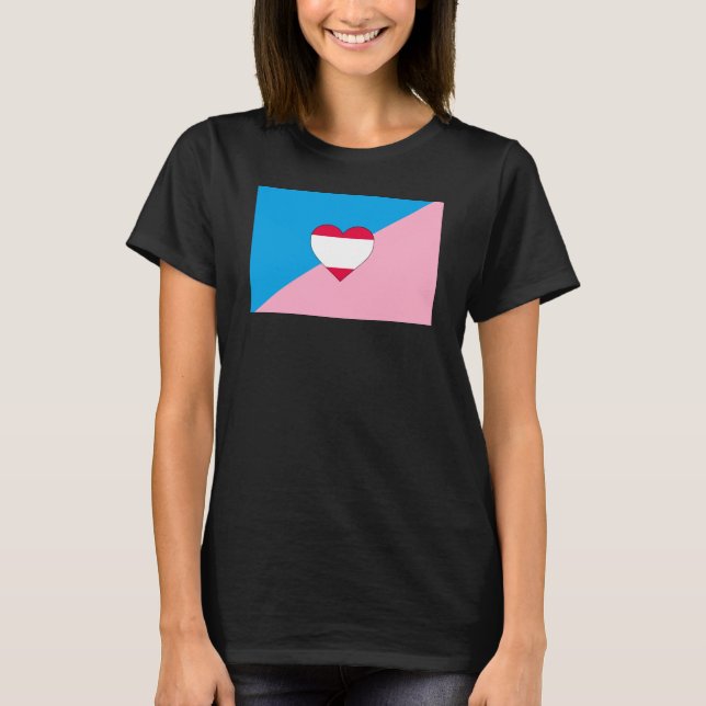 T-shirt Drapeau de fierté de jeu d'âge (Devant)