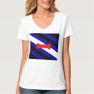 T-shirt Drapeau de fierté de jeu de chiots de SlipperyJoe