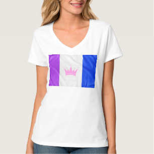 T-shirt Drapeau de fierté de la culture drag de SlipperyJo