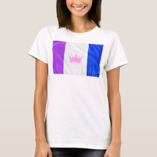 T-shirt Drapeau de fierté de la culture drag de SlipperyJo