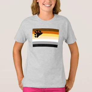 T-shirt Drapeau de fierté de l'ours