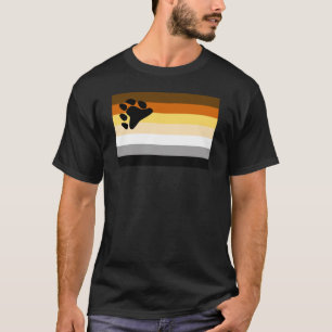 T-shirt Drapeau de fierté de l'ours