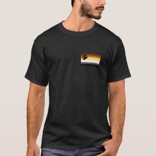 T-shirt Drapeau de fierté de l'ours gay