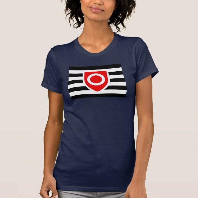 T-SHIRT DRAPEAU DE FIERTE DE PROPRIÉTÉ (Devant)