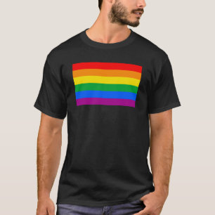 T-shirt Drapeau de fierté gay traditionnel