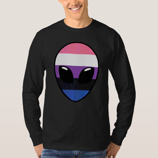 T-shirt Drapeau de fierté genderfluid Drapeau genderfluid  (Devant)
