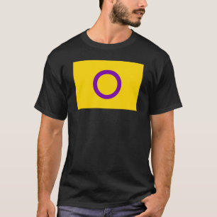 T-shirt Drapeau de fierté intersexe