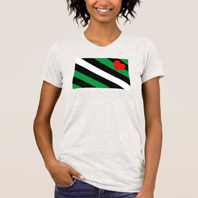 T-shirt Drapeau de fierté Leather Boi (Devant)