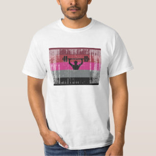 T-SHIRT DRAPEAU DE FIERTE MUSCULAIRE