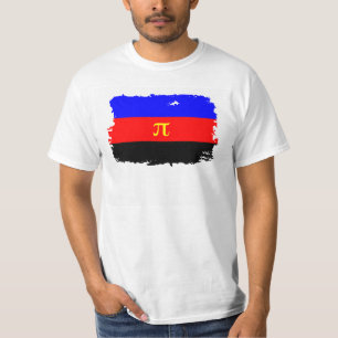 T-shirt Drapeau de fierté polyamoureuse
