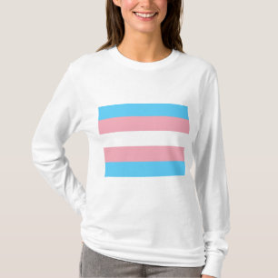 T-shirt Drapeau de fierté trans (fierté transgenre)