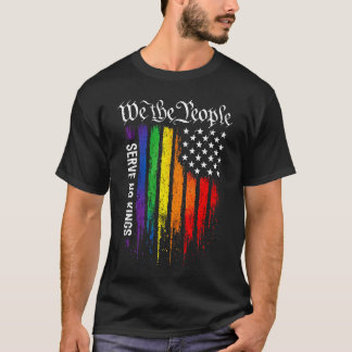 T-shirt drapeau de fierté We The People