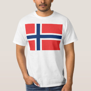 T-shirt Drapeau de flagg de la Norvège - du Norges -