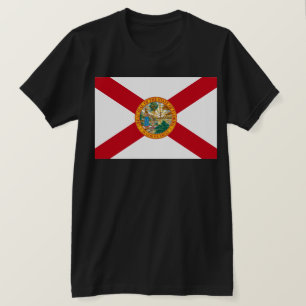 T-shirt Drapeau de Floride : L'état de soleil des Floridie