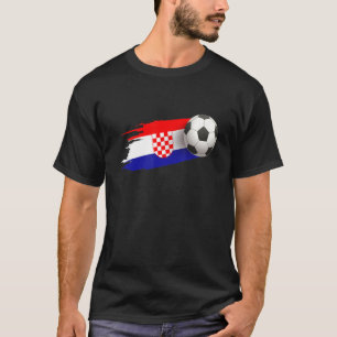T-shirt Drapeau de football Croatie Jersey Football croate