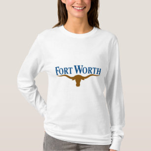 T-shirt Drapeau de Fort Worth (Texas)