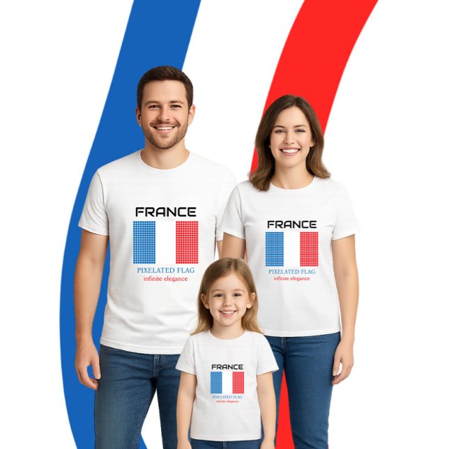 T-shirt Drapeau de France (Créateur téléchargé)