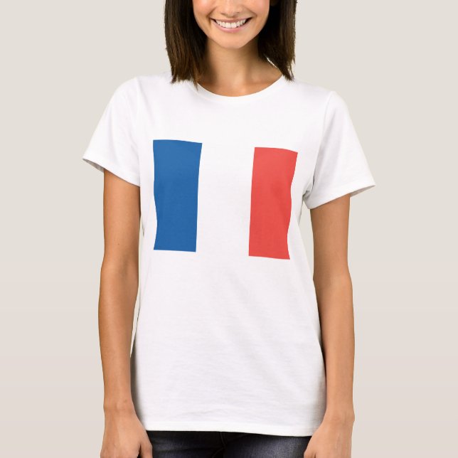 T-shirt Drapeau de France (Devant)