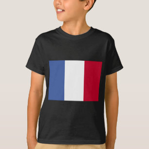 T-shirt Drapeau de France Chemise pour enfants