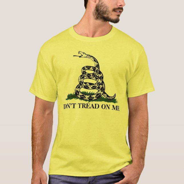 T-shirt Drapeau de Gadsden (Devant)