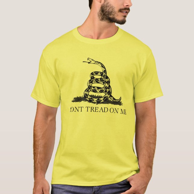 T-shirt Drapeau de Gadsden (Devant)