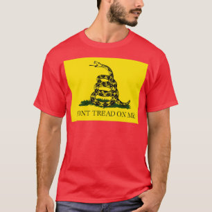 T-shirt Drapeau de Gadsden Donx27t marche sur moi Jello li